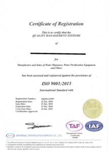 ISO-9001:2015-Zertifikat