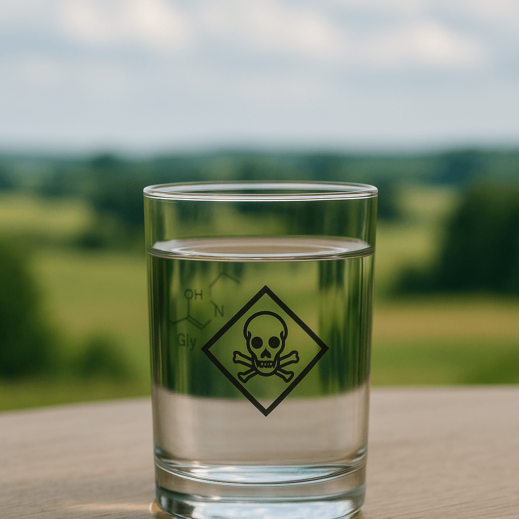 Glifosato en el agua potable de Suiza-EVODROP