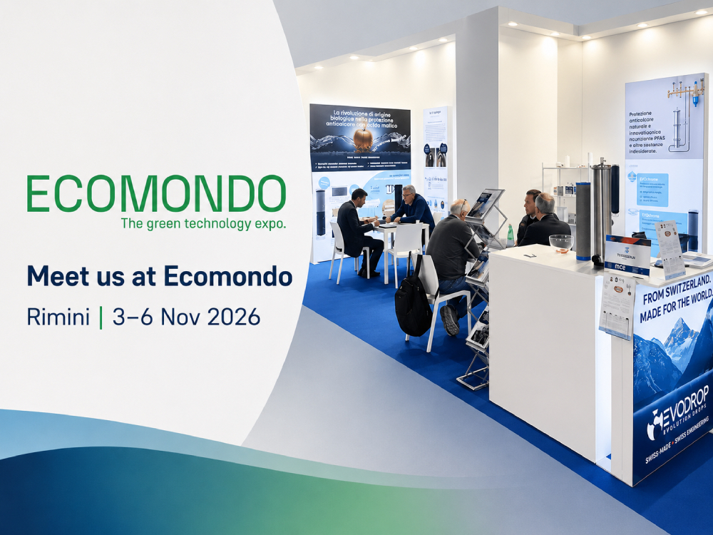 Ecomondo 2026 à Rimini. Evodrop sera présent.